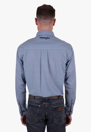 Wrangler Mens Bert Long Sleeve Shirt