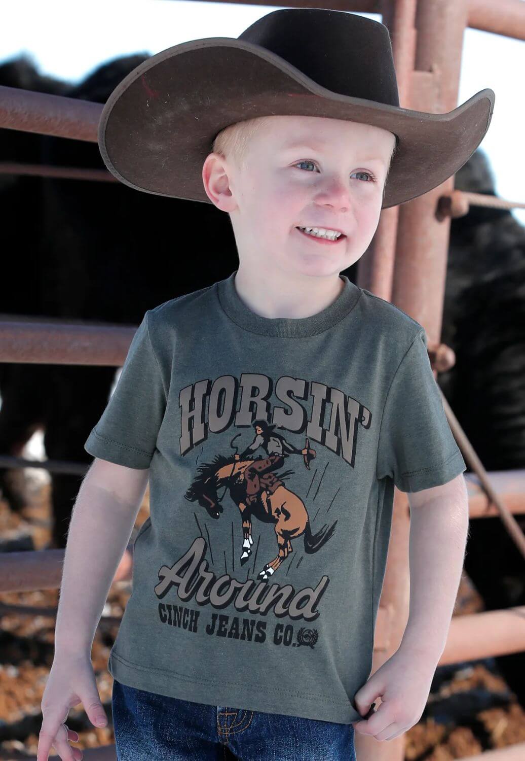 Cinch Boys Toddler Horsin Around T-Shirt