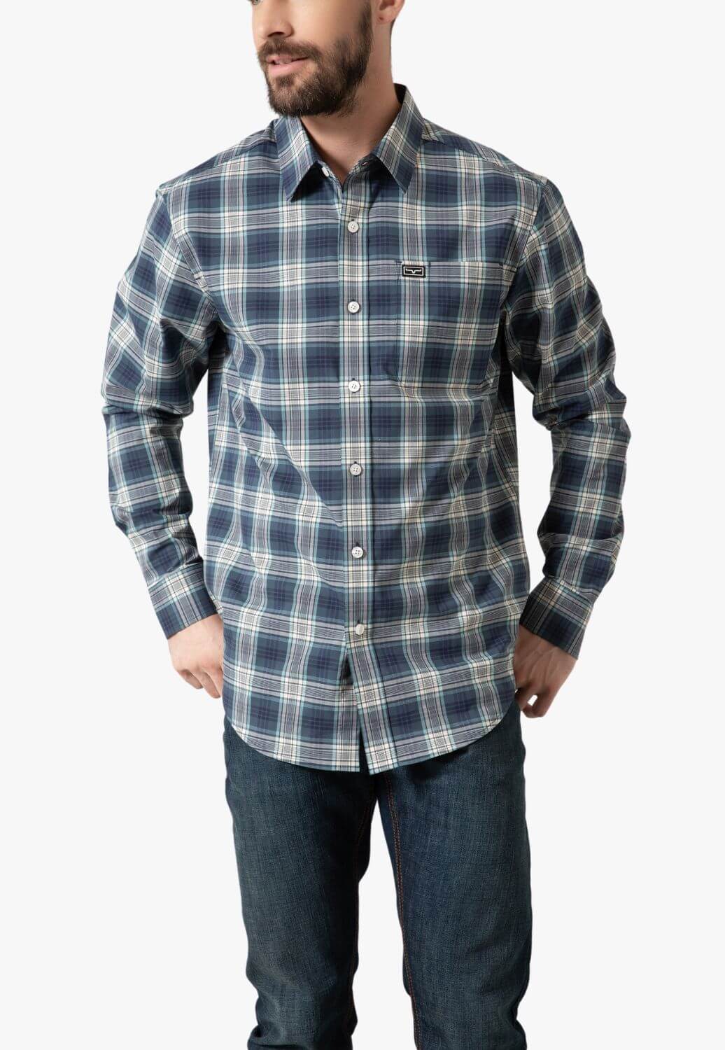 Kimes Ranch Mens Aldrich Long Sleeve Shirt