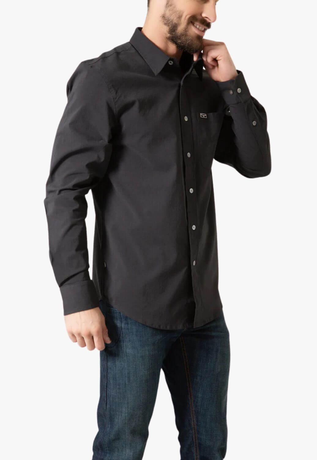 Kimes Ranch Mens Linville Long Sleeve Shirt