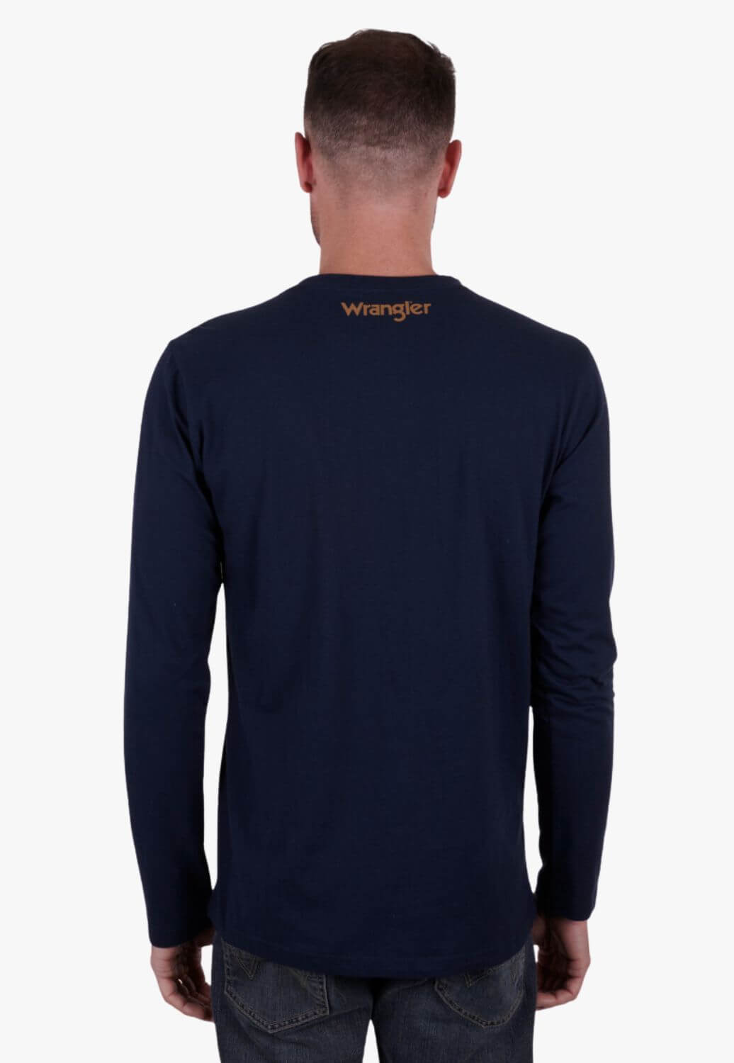 Wrangler Mens Gallagher Long Sleeve T-Shirt