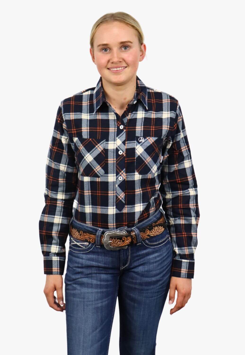 Swanndri Womens Egmont Closed Front Flannelette Shirt Twin Pack