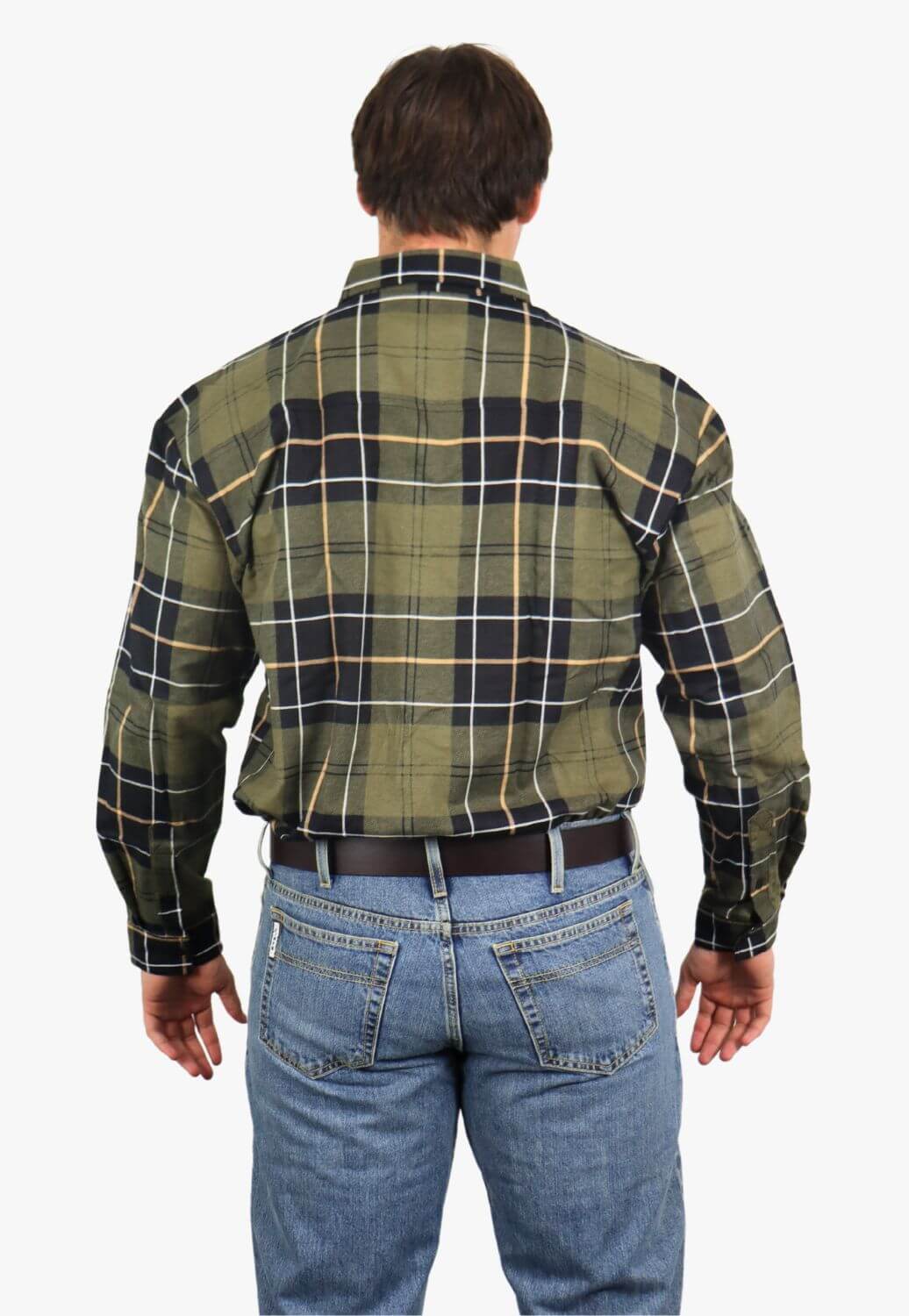 Pilbara Mens Closed Front Flannelette Shirt