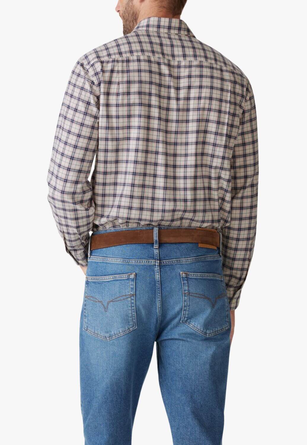 R.M. Williams Mens Classic Long Sleeve Shirt