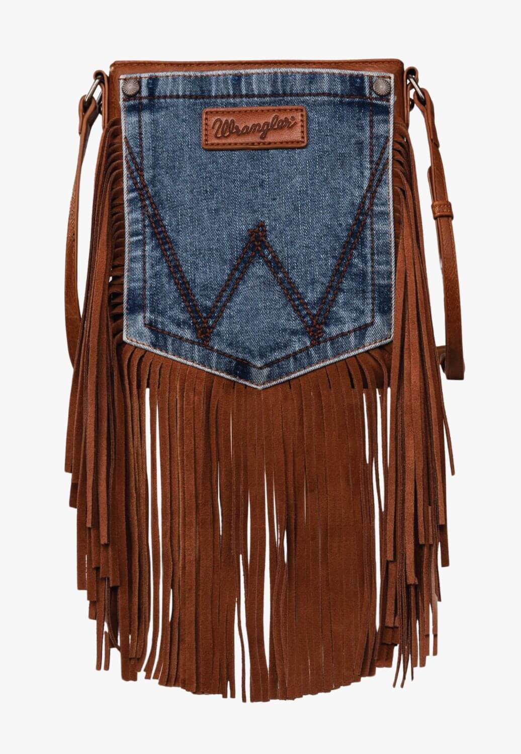Wrangler Fringe Crossbody Bag