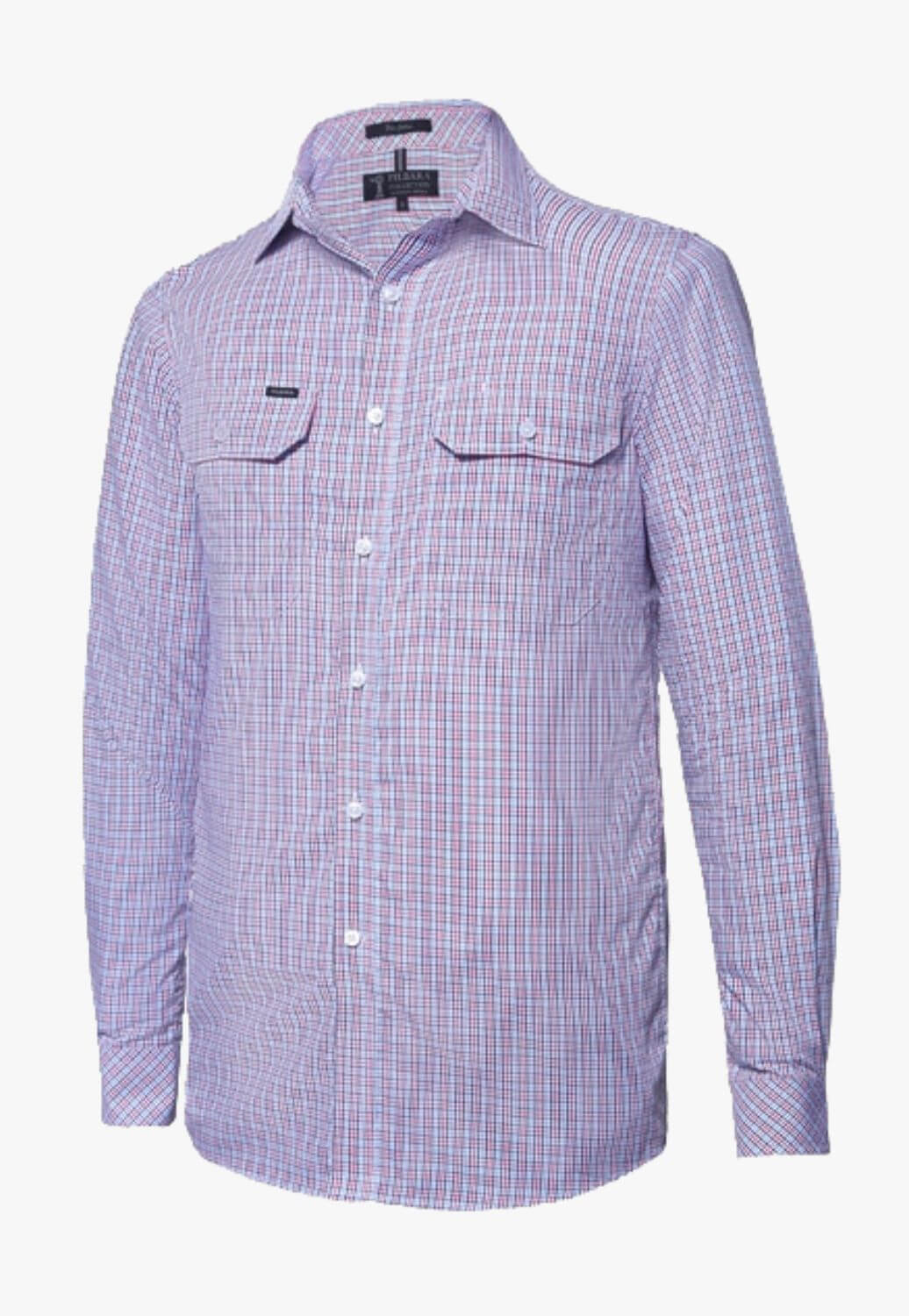 Pilbara Mens Premium Check Long Sleeve Shirt