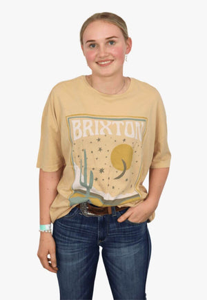Brixton Womens Scenester Oversized T-Shirt