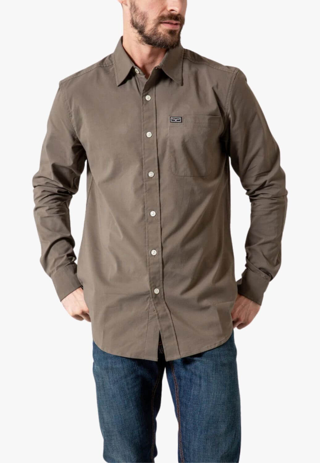 Kimes Ranch Mens Linville Long Sleeve Shirt