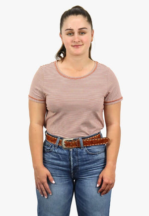 Corfu Womens Pin Stripe T-Shirt