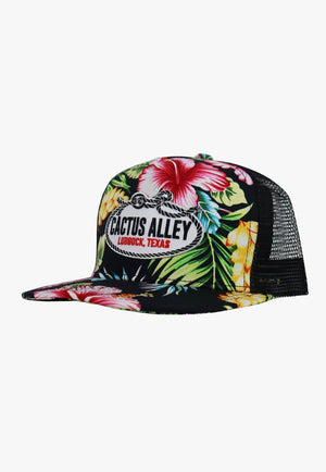 Cactus Alley Hat Co Flank Rope Cap