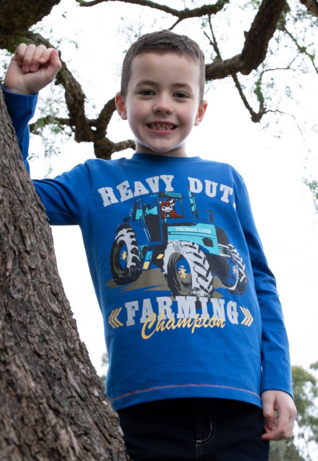 Thomas Cook Boys Champion Long Sleeve T-Shirt