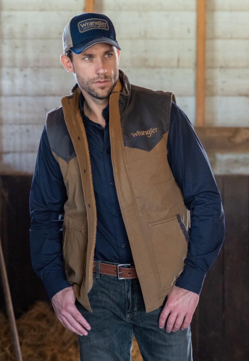 Wrangler Mens Douglas Vest