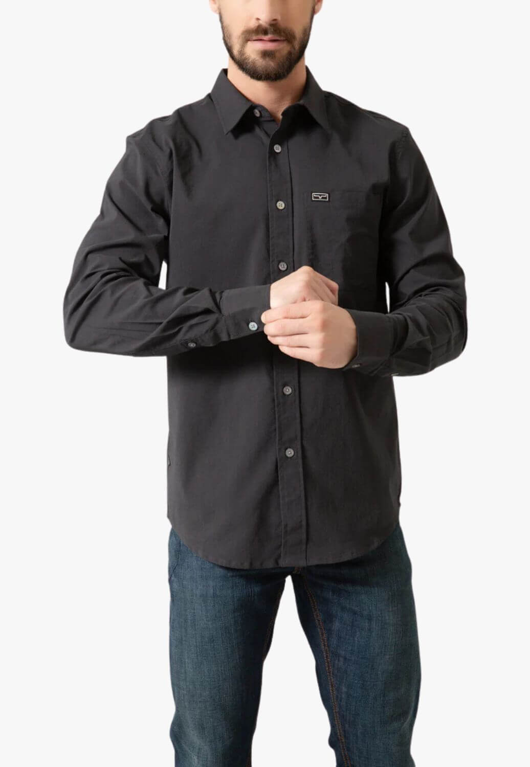 Kimes Ranch Mens Linville Long Sleeve Shirt