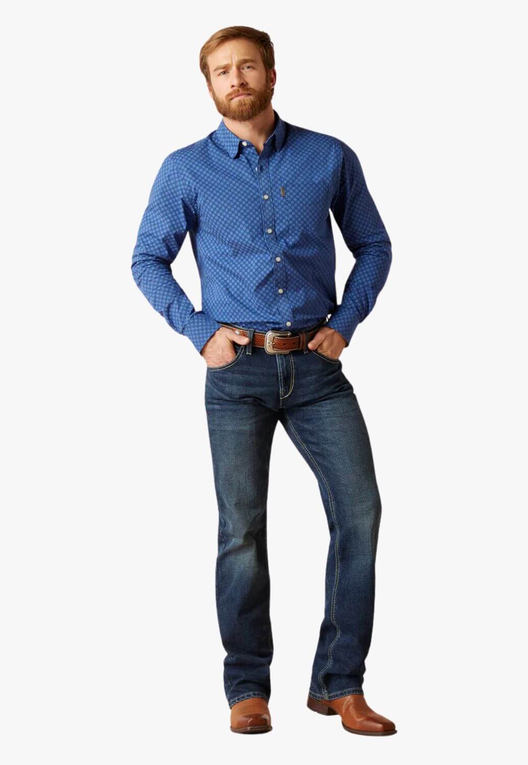 Ariat Mens Maxwell Long Sleeve Shirt