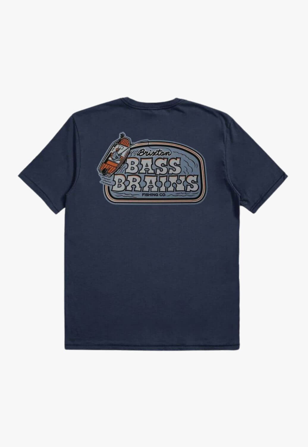 Brixton Mens Bass Boat T-Shirt
