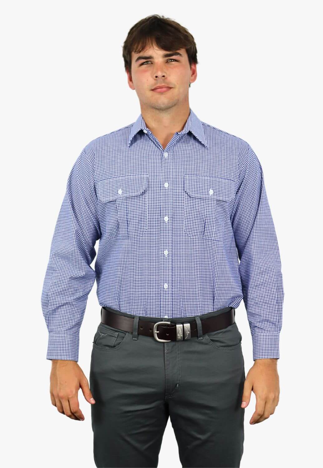 Country Tradition Mens Long Sleeve Shirt