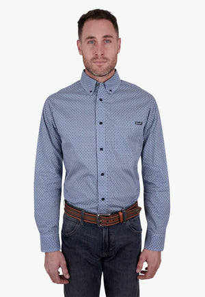 Wrangler Mens Bert Long Sleeve Shirt