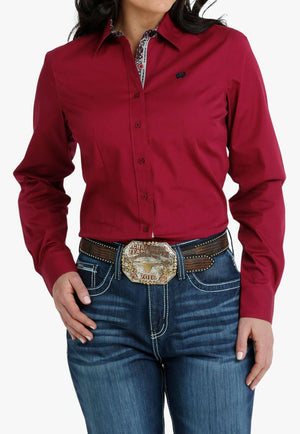 Cinch Womens Western Long Sleeve Shirt