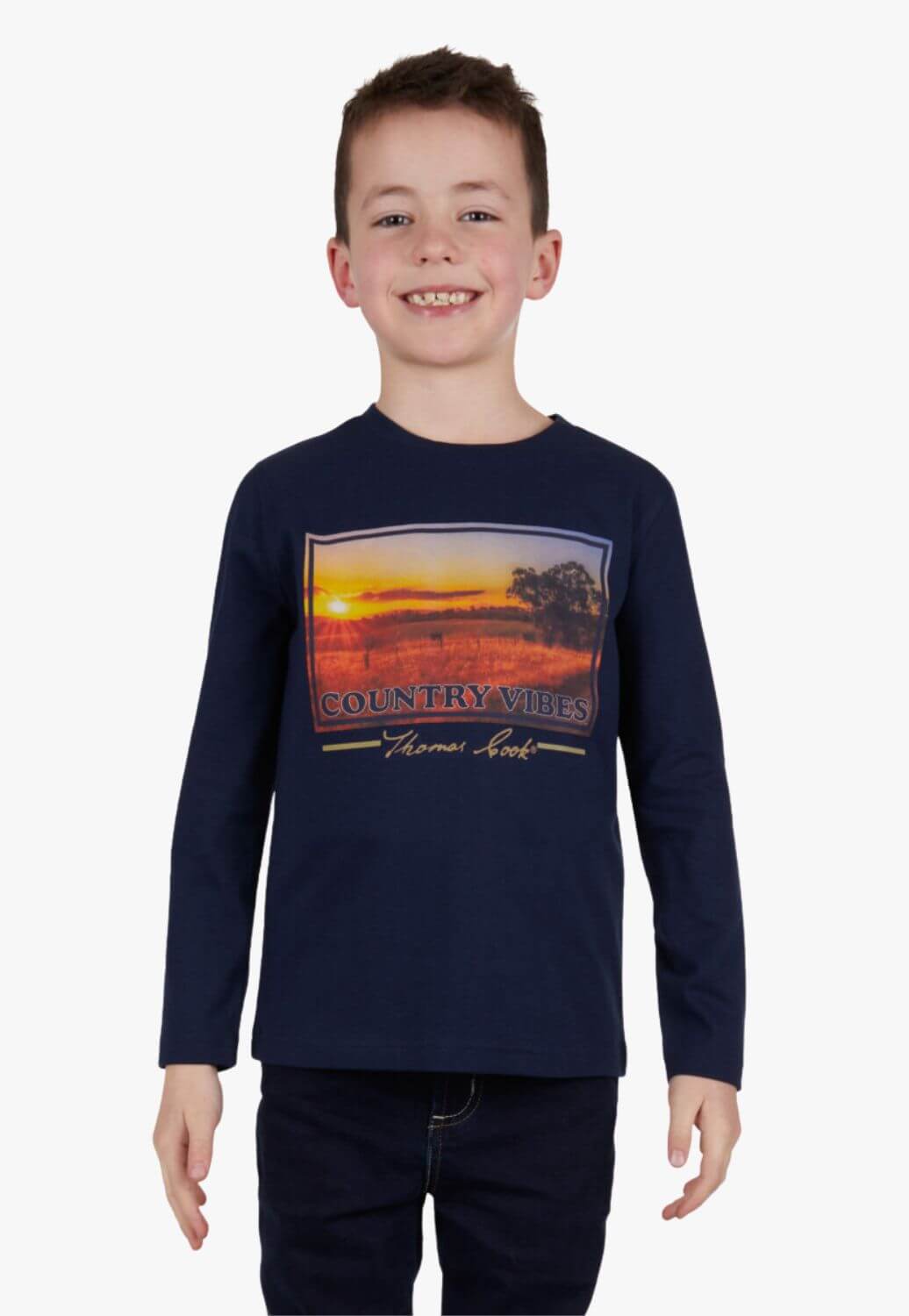 Thomas Cook Boys Sunset Long Sleeve T-Shirt