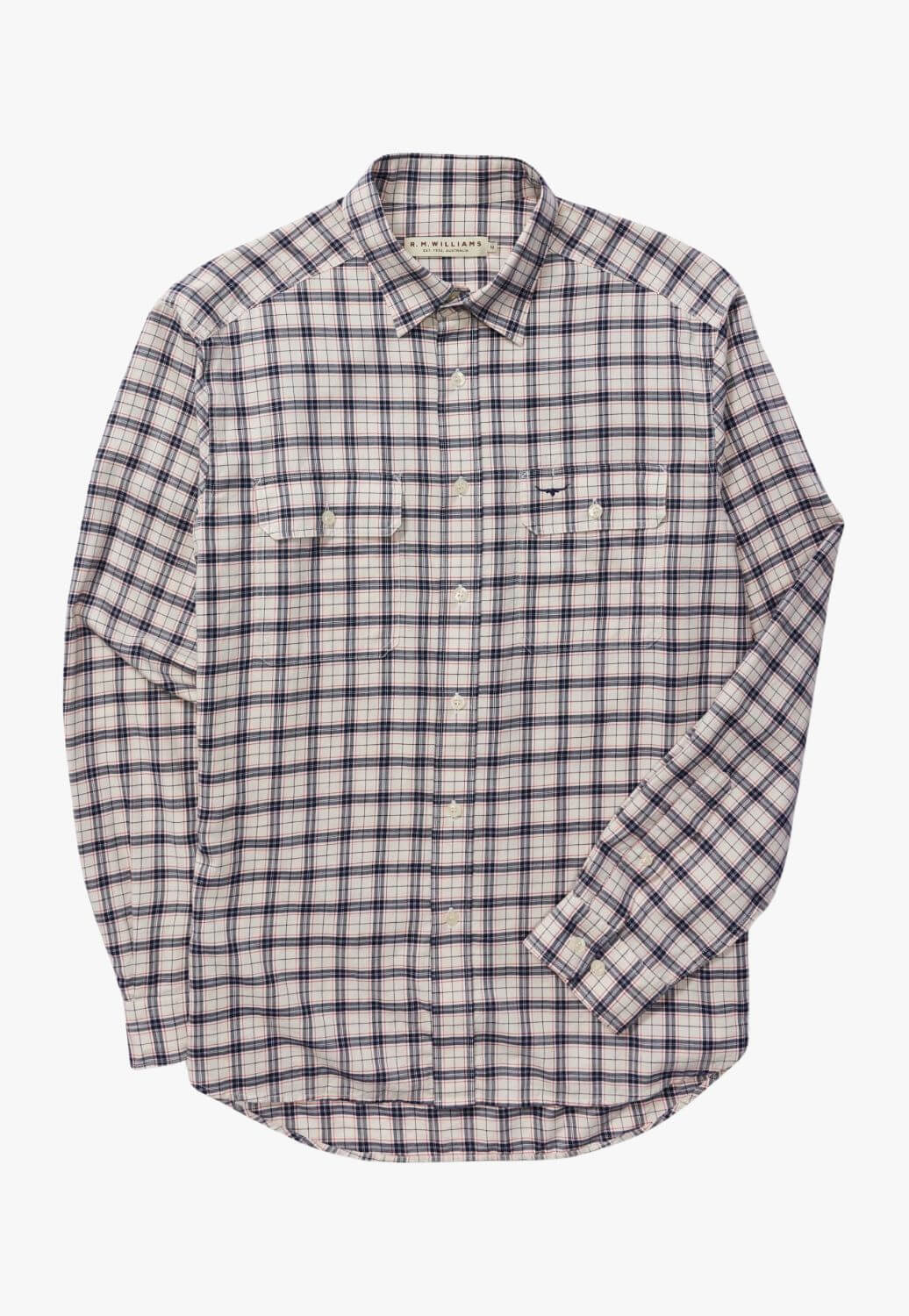 R.M. Williams Mens Classic Long Sleeve Shirt