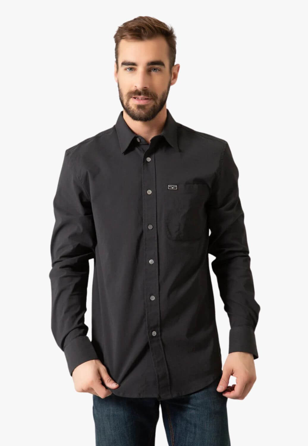 Kimes Ranch Mens Linville Long Sleeve Shirt