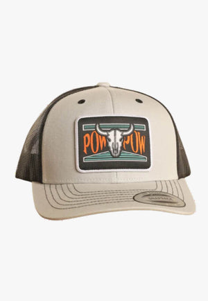 Rock and Roll Dale Brisby Curved Trucker Cap