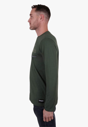 Wrangler Mens Farrell Long Sleeve T-Shirt