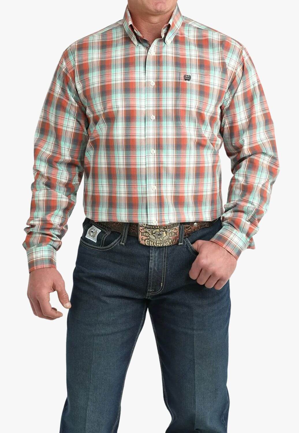 Cinch Mens Classic Long Sleeve Shirt