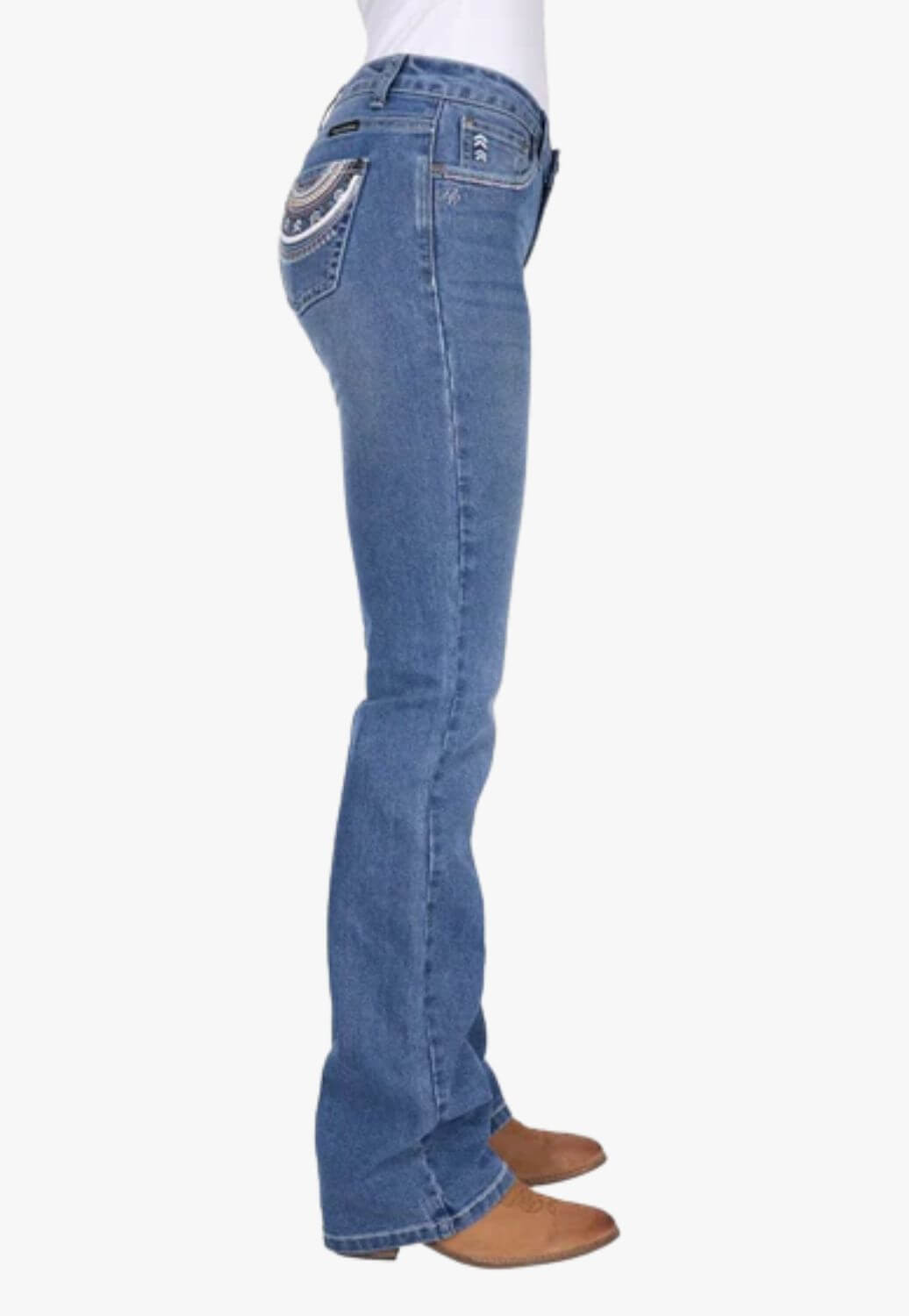 Pure Western Womens Pat R Rider Jean
