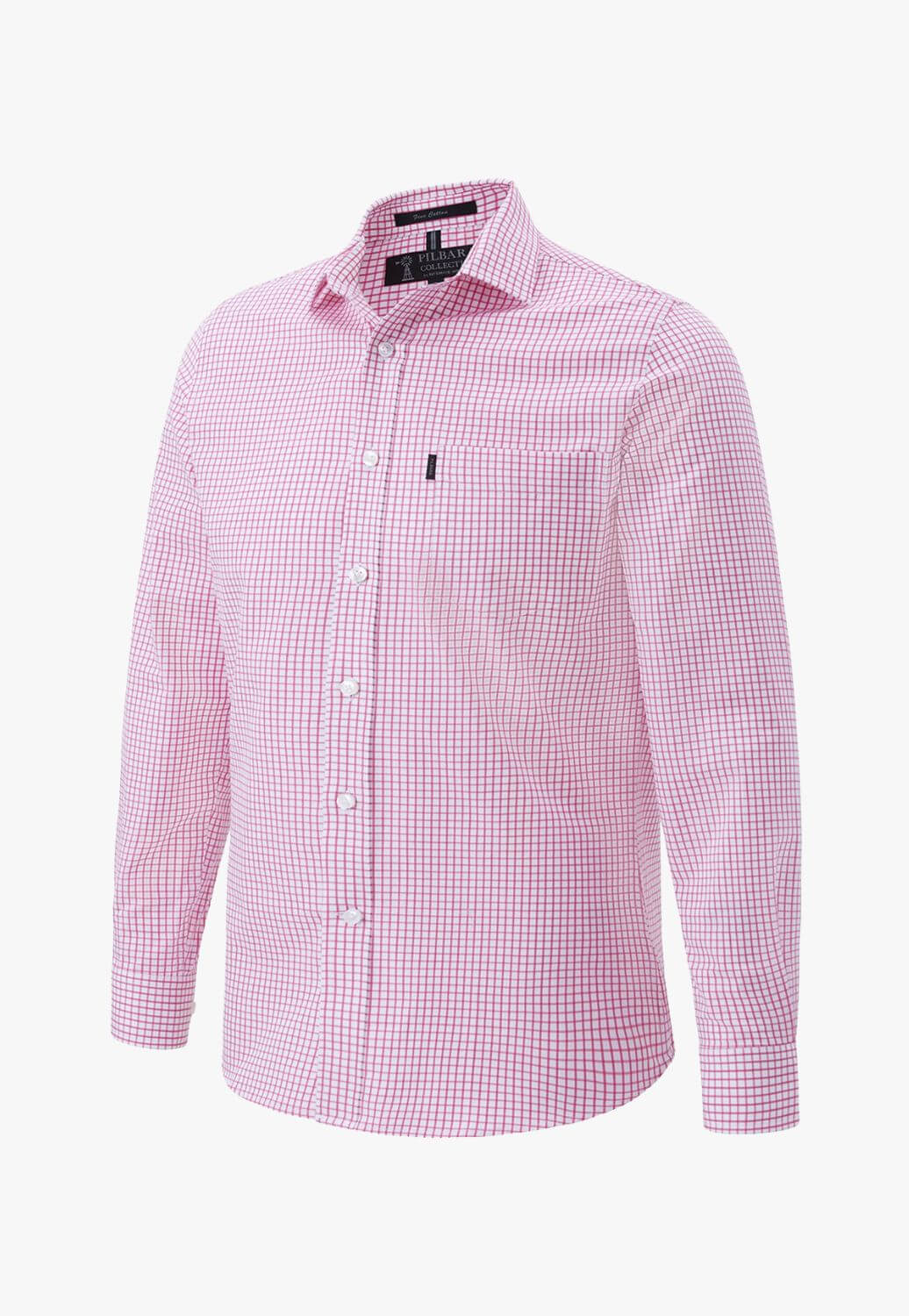 Pilbara Mens Premium Check Long Sleeve Shirt