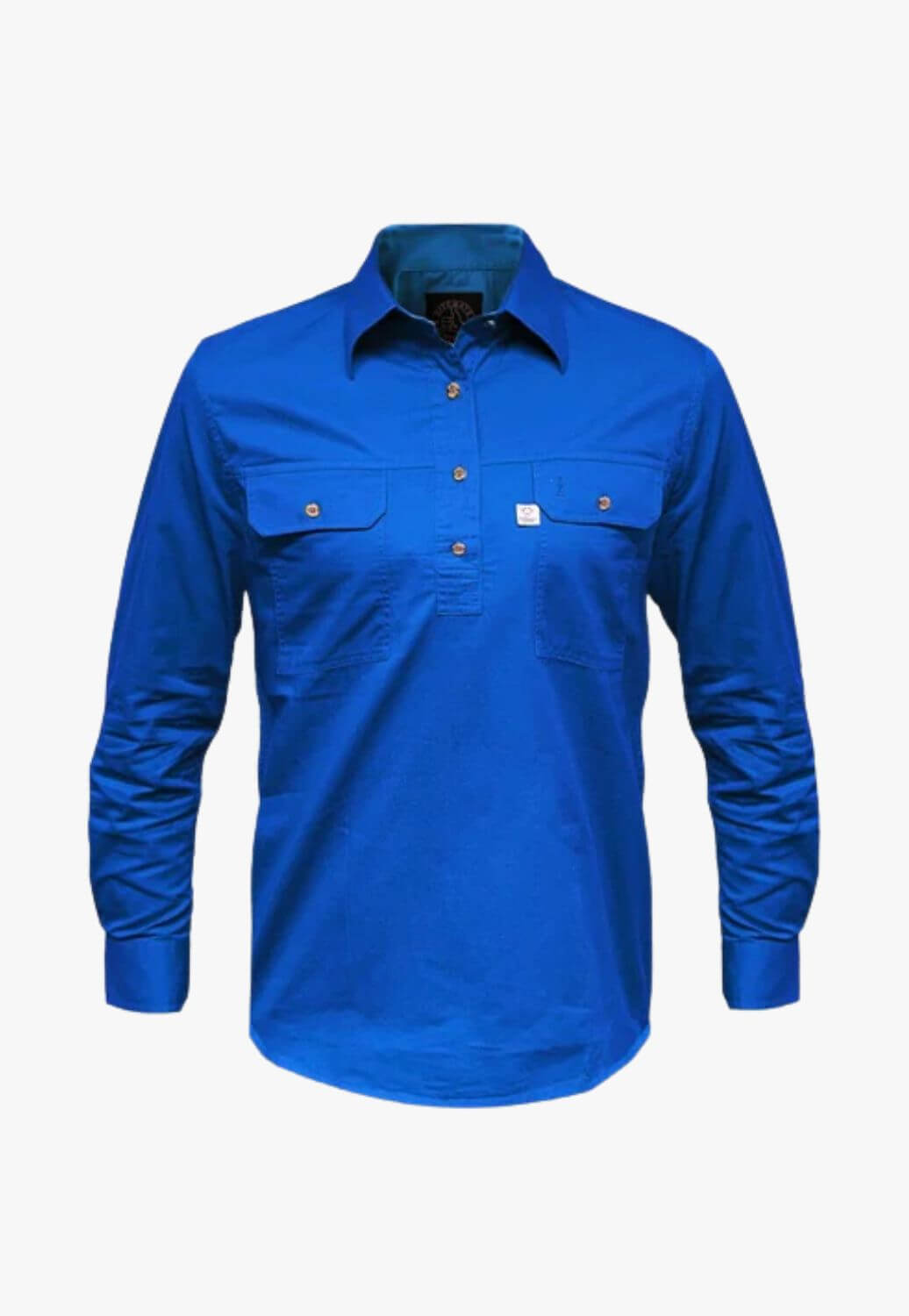 Ritemate Mens Closed Front Aus Cotton Shirt