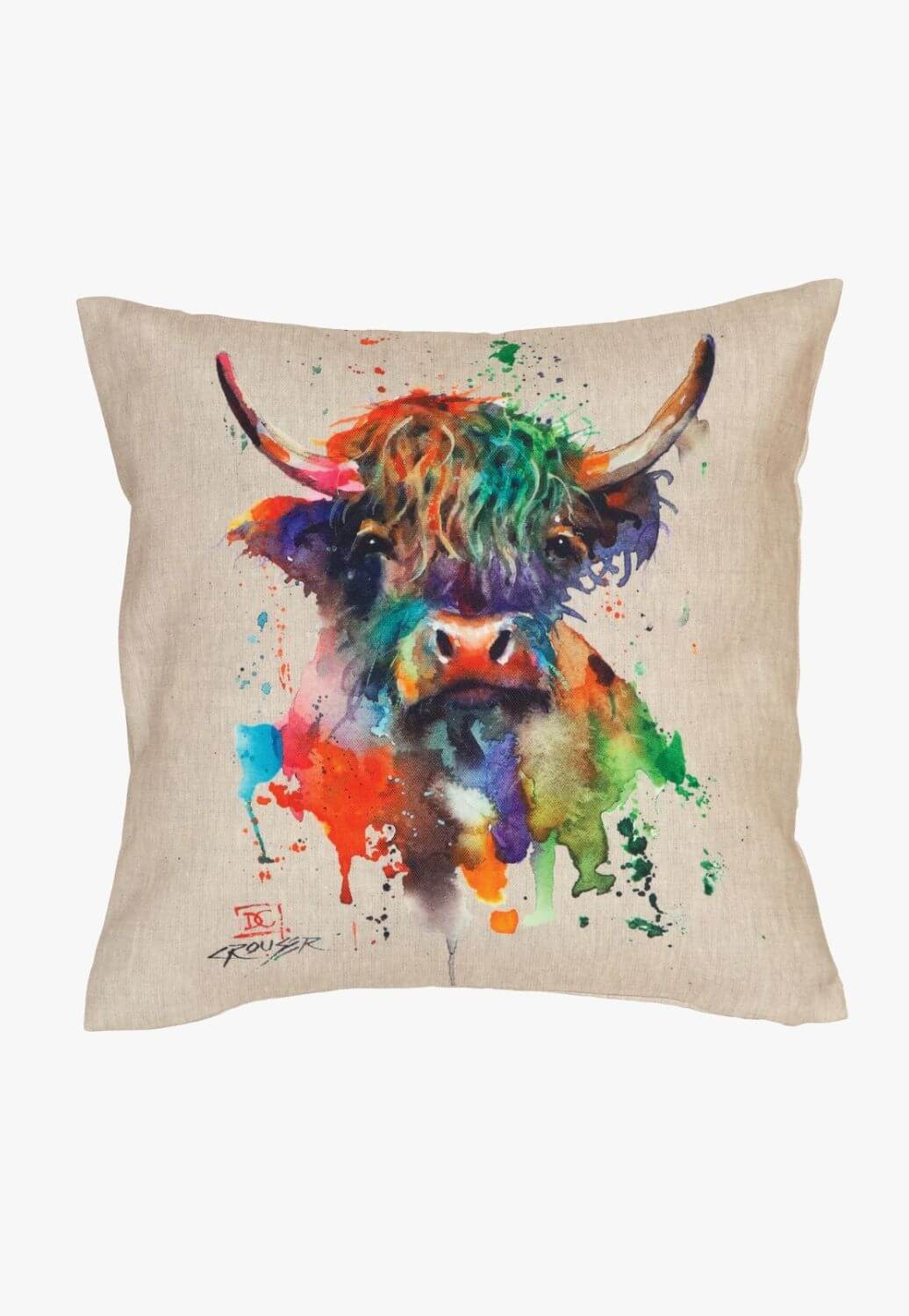 Carstens Highland Cow Outdoor Pillow