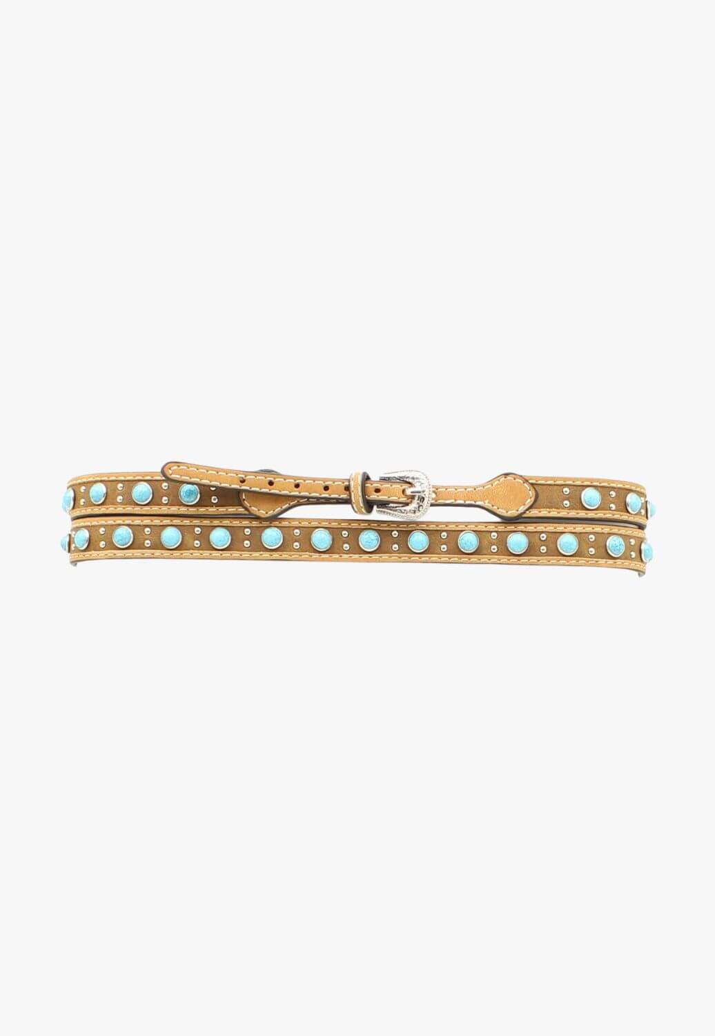 Twister Leather Hatband
