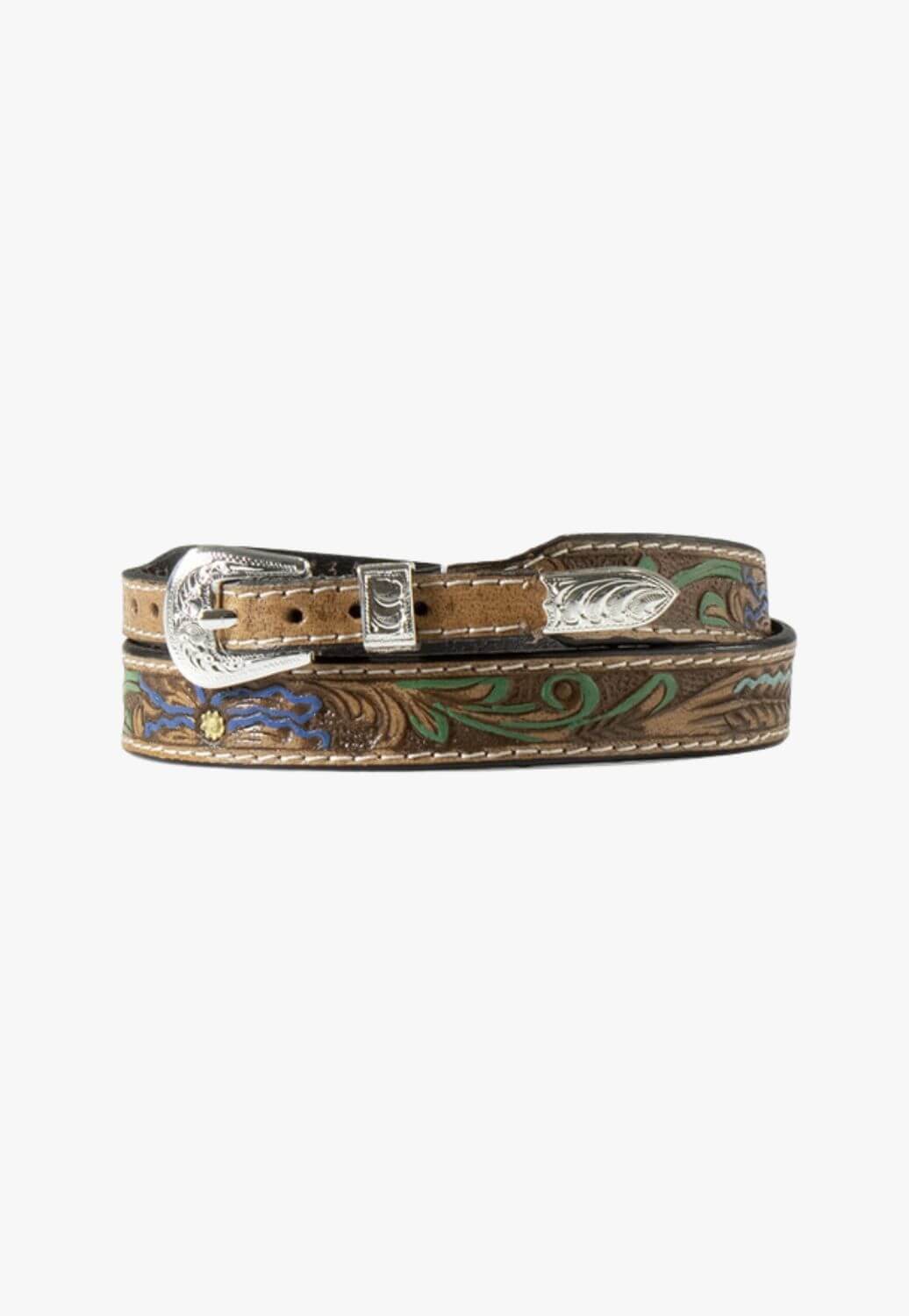 Twister Floral Hand Painted Hatband