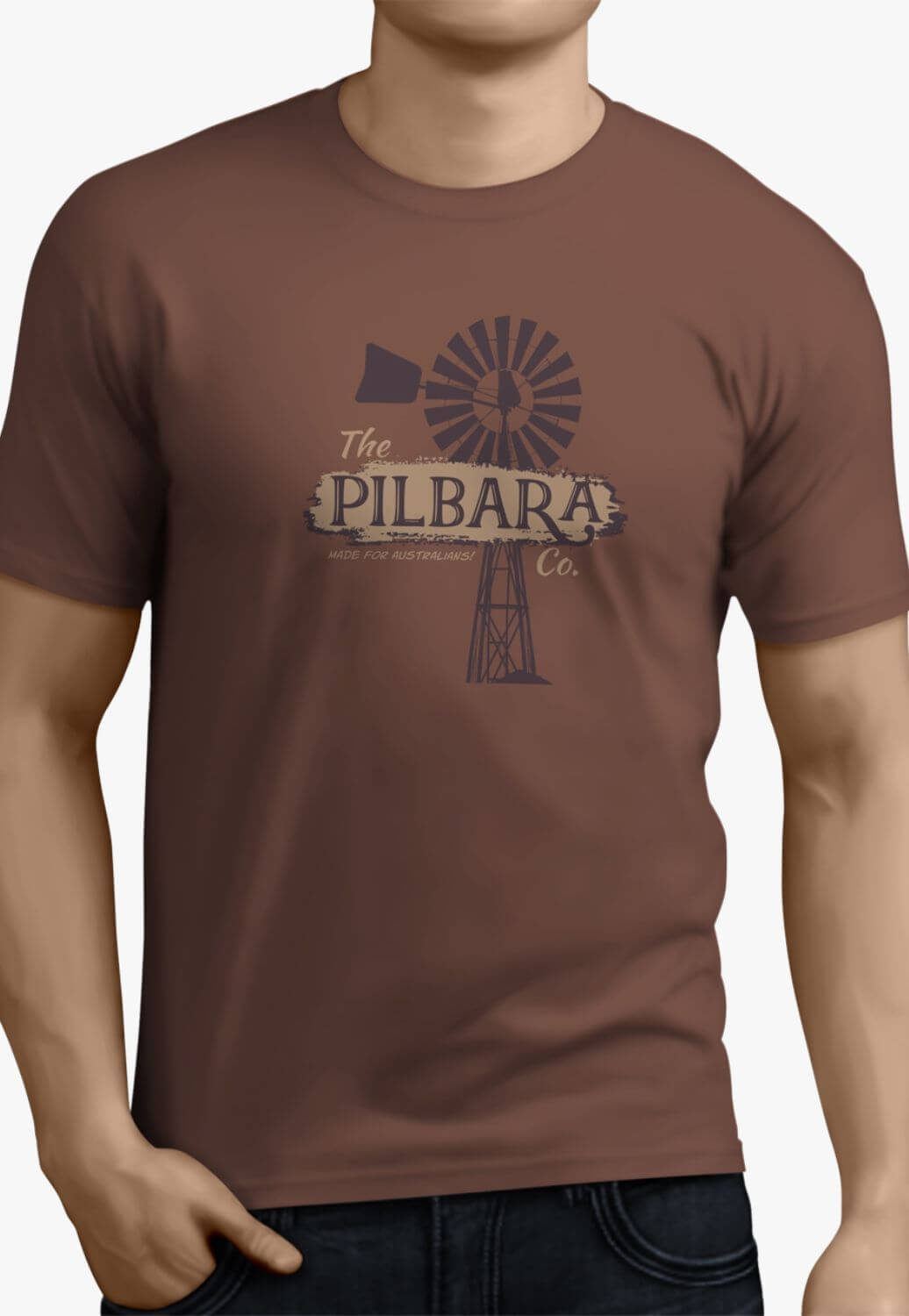 Pilbara Mens The Pilbara Co T-Shirt