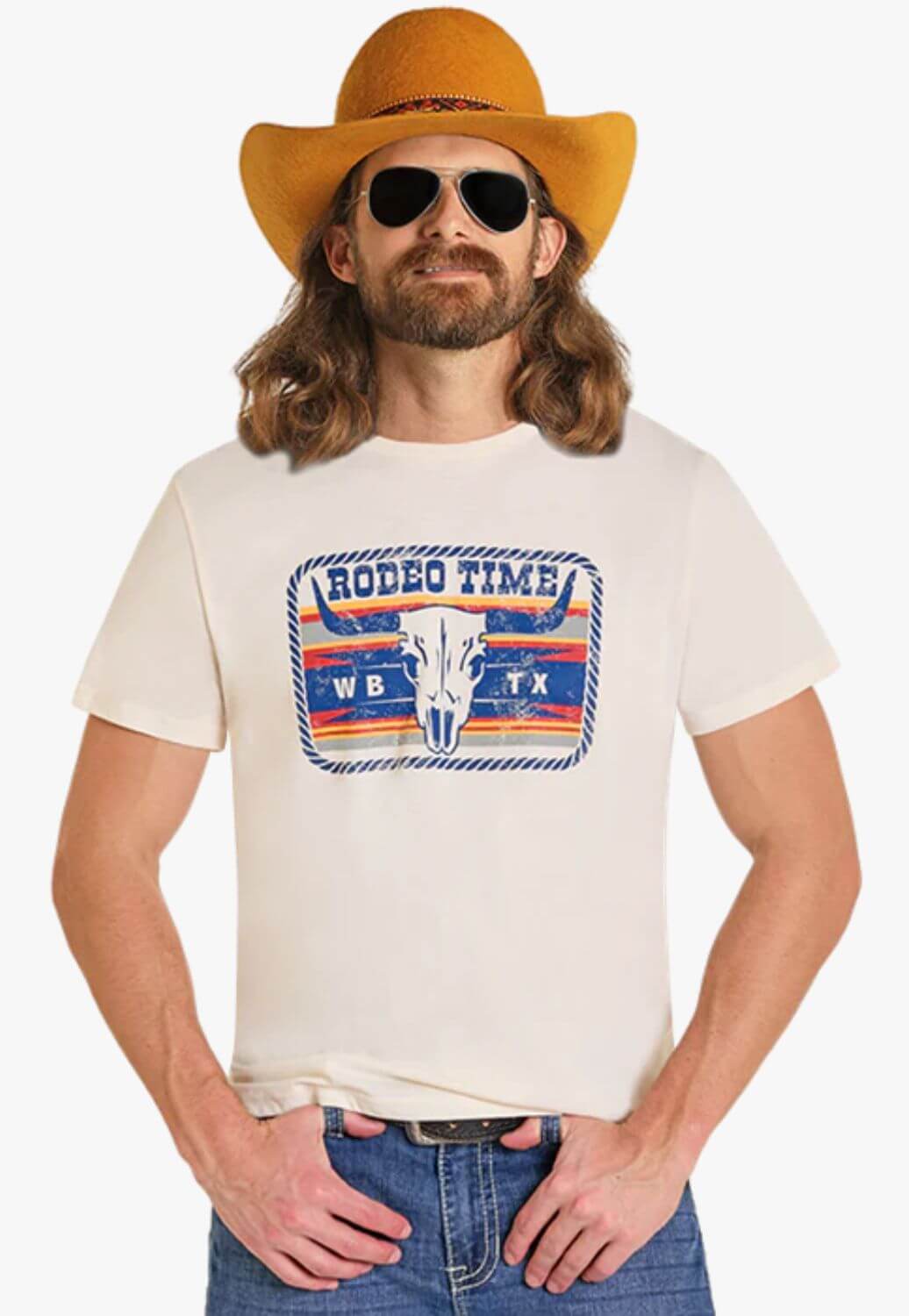 Rock & Roll Unisex Rodeo Time T-Shirt
