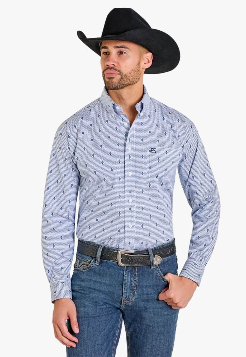 Panhandle Mens Long Sleeve Shirt