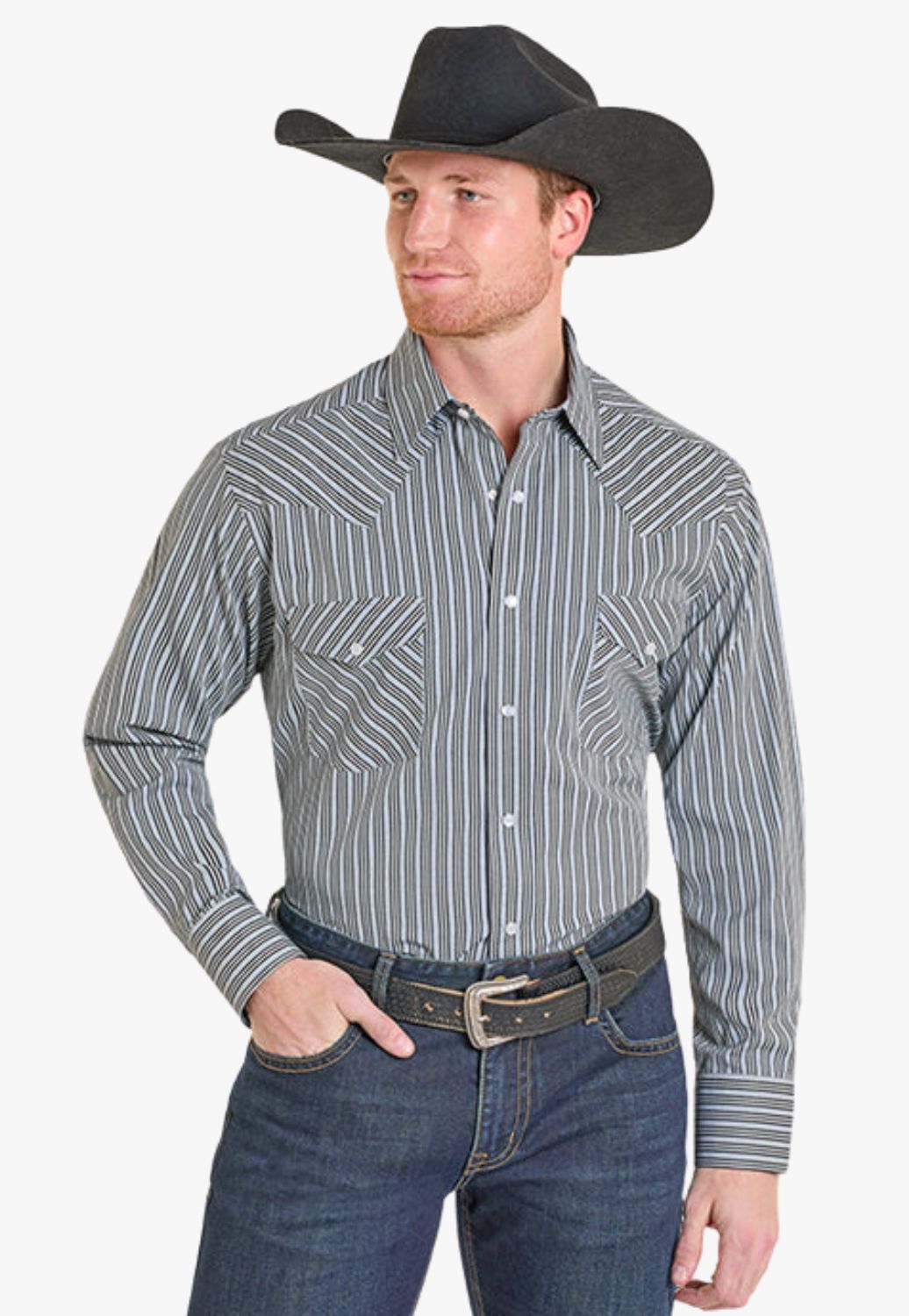 Panhandle Slim Mens Long Sleeve Snap shirt