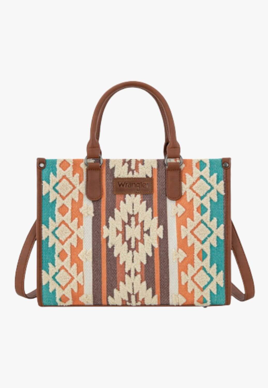 Wrangler Womens Cilia Crossbody Tote Bag