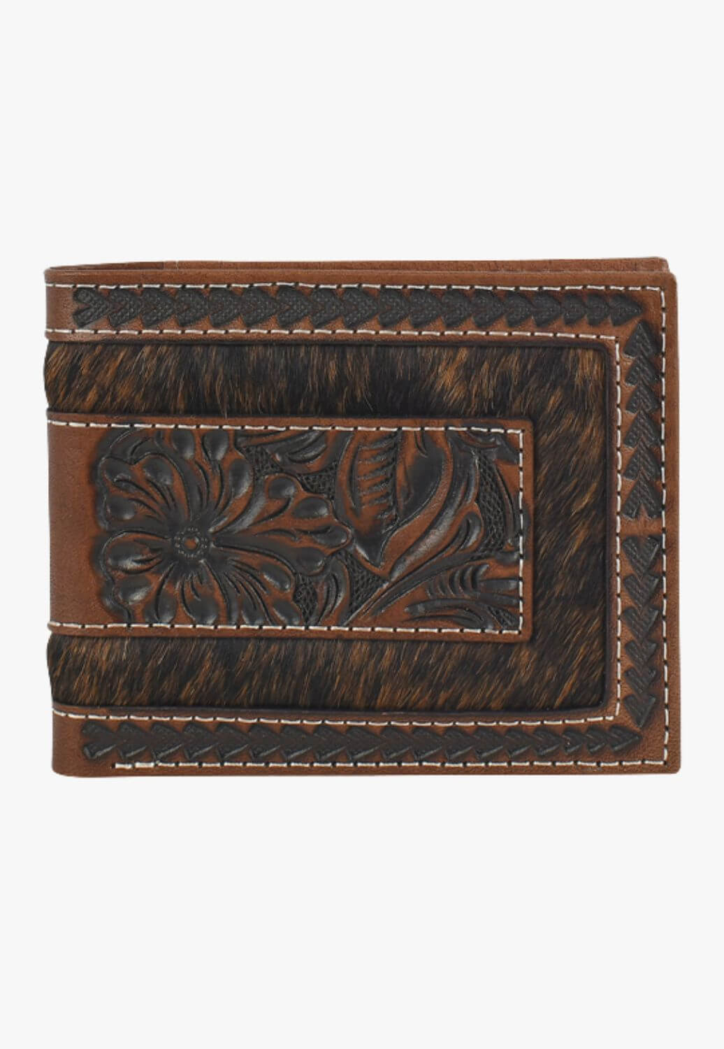 Justin Mens Leather Bifold Wallet