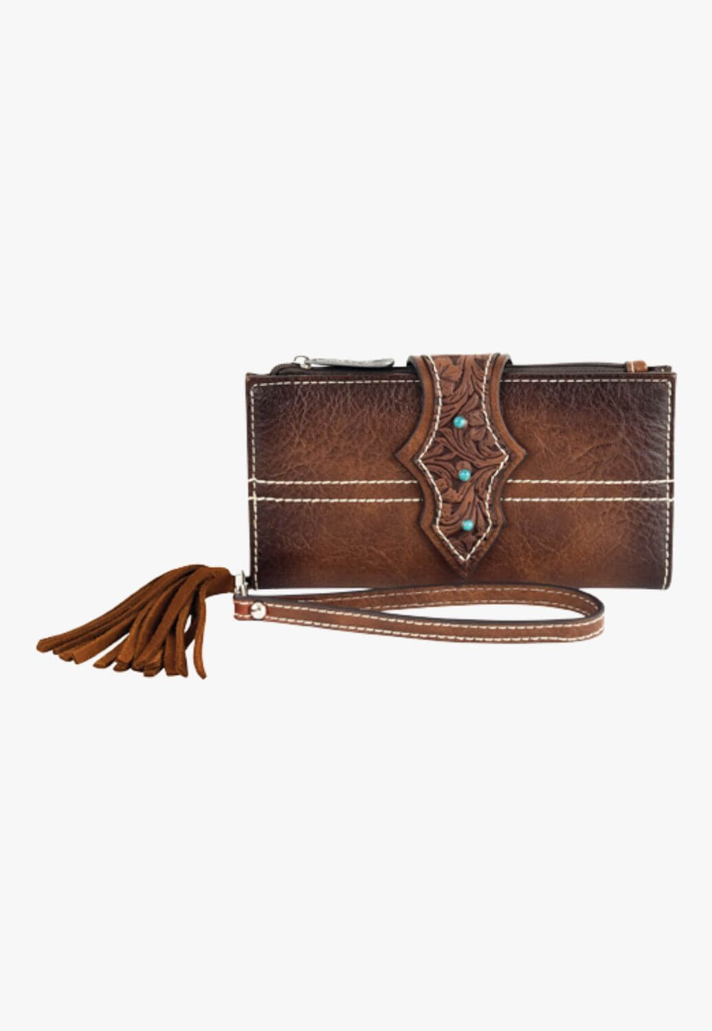 Justin Womens Large Wallet with Billet Strap