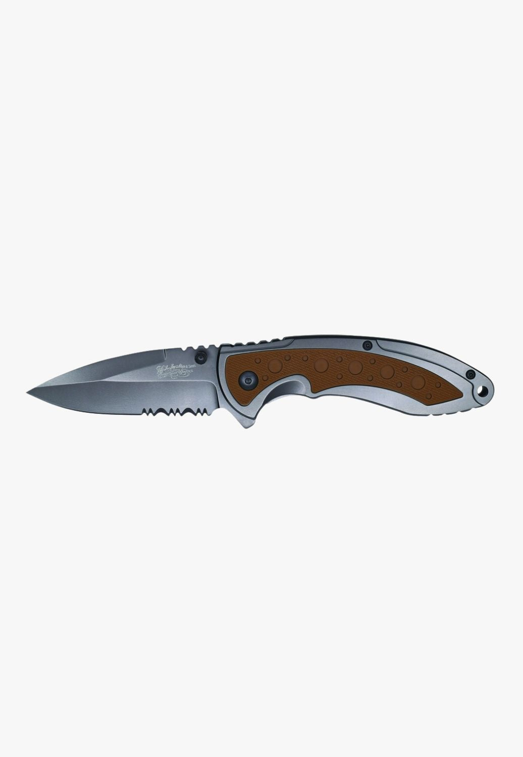 Justin Folding Knife With Rubber Inlay
