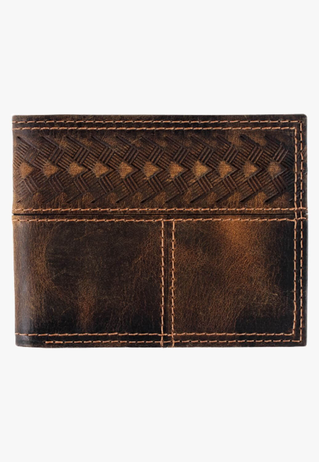 Justin Mens Leather BiFold Wallet