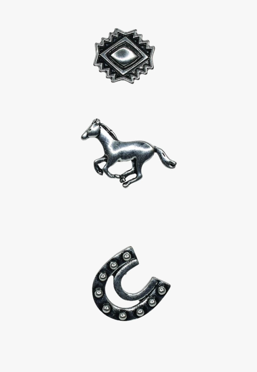 Justin Galloping Mare Hat Pins