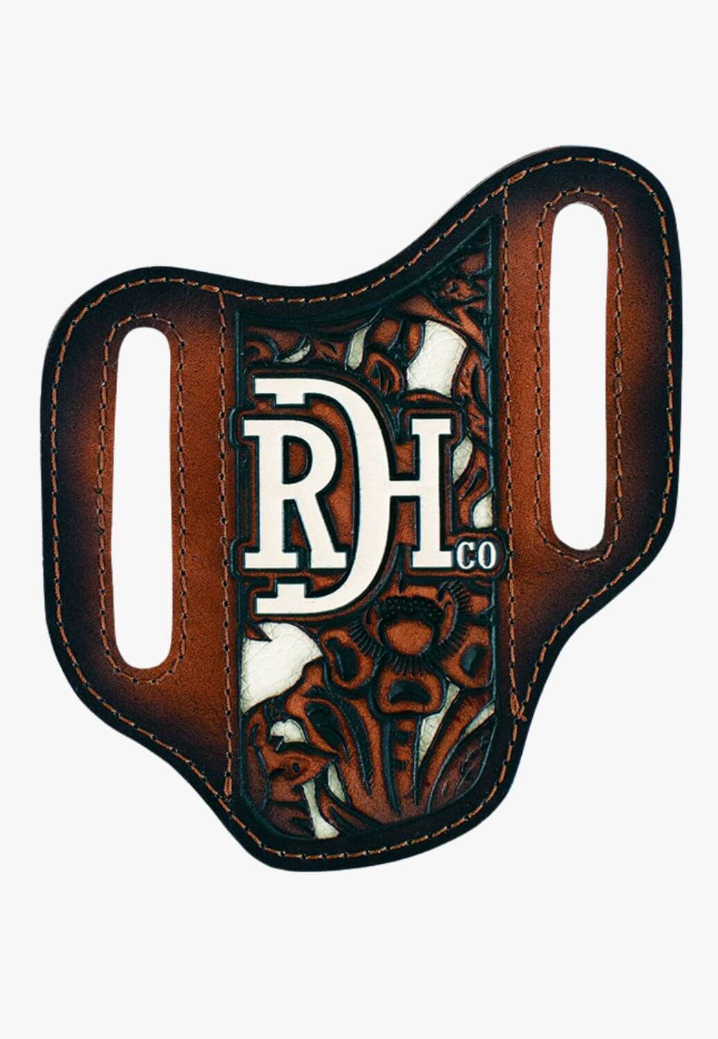 Red Dirt Hat Co Pancake Knife Sheath With Bone Inlay
