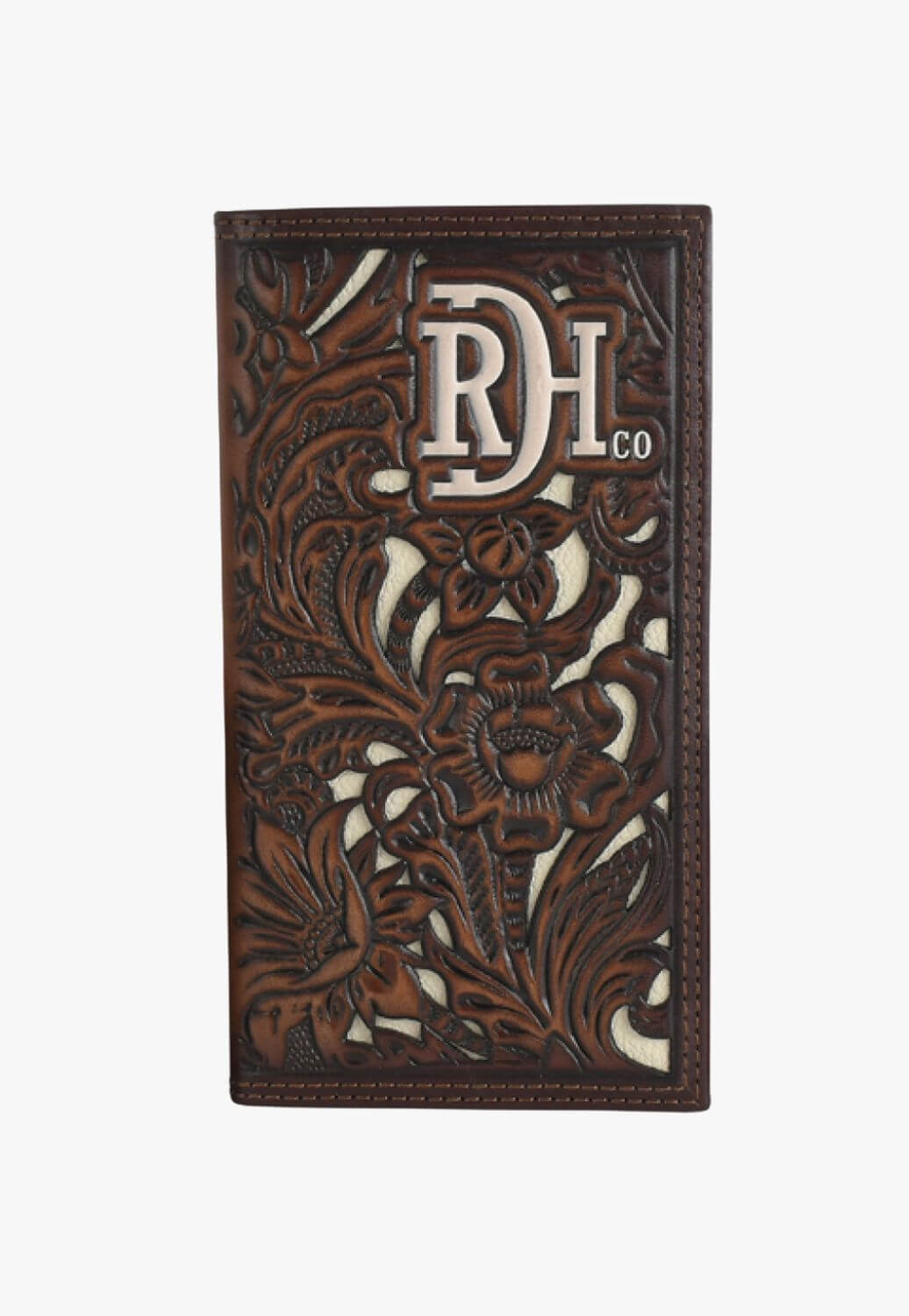 Red Dirt Hat Co Mens Rodeo Ivory Inlay Wallet