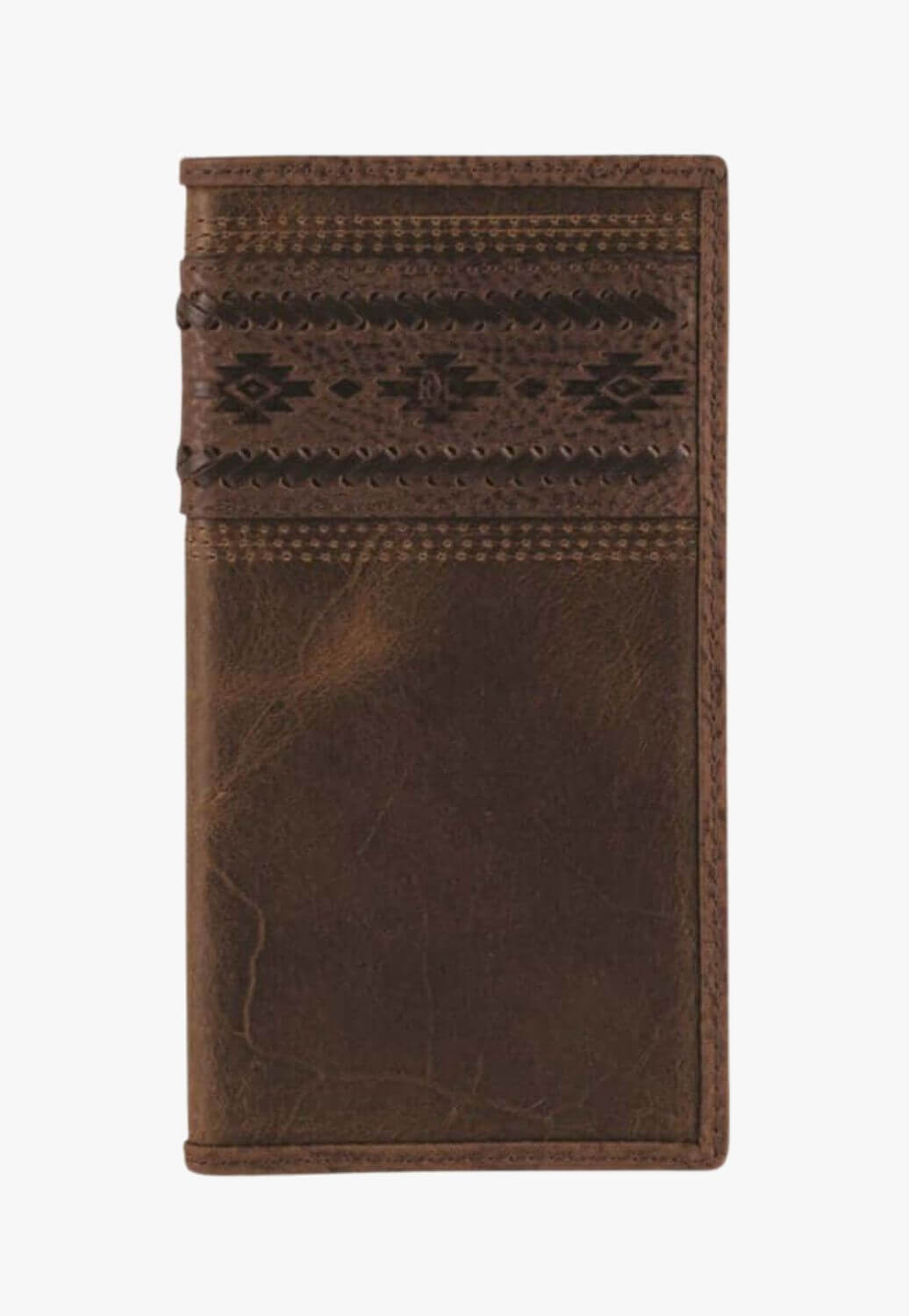 Red Dirt Hat Co Embossed Whip Stitch Rodeo Wallet