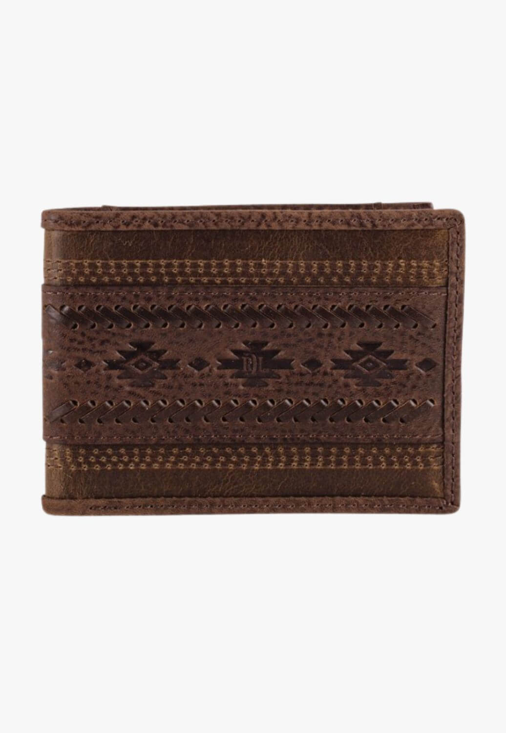 Red Dirt Hat Co Embossed Whip Stitch Bifold Wallet