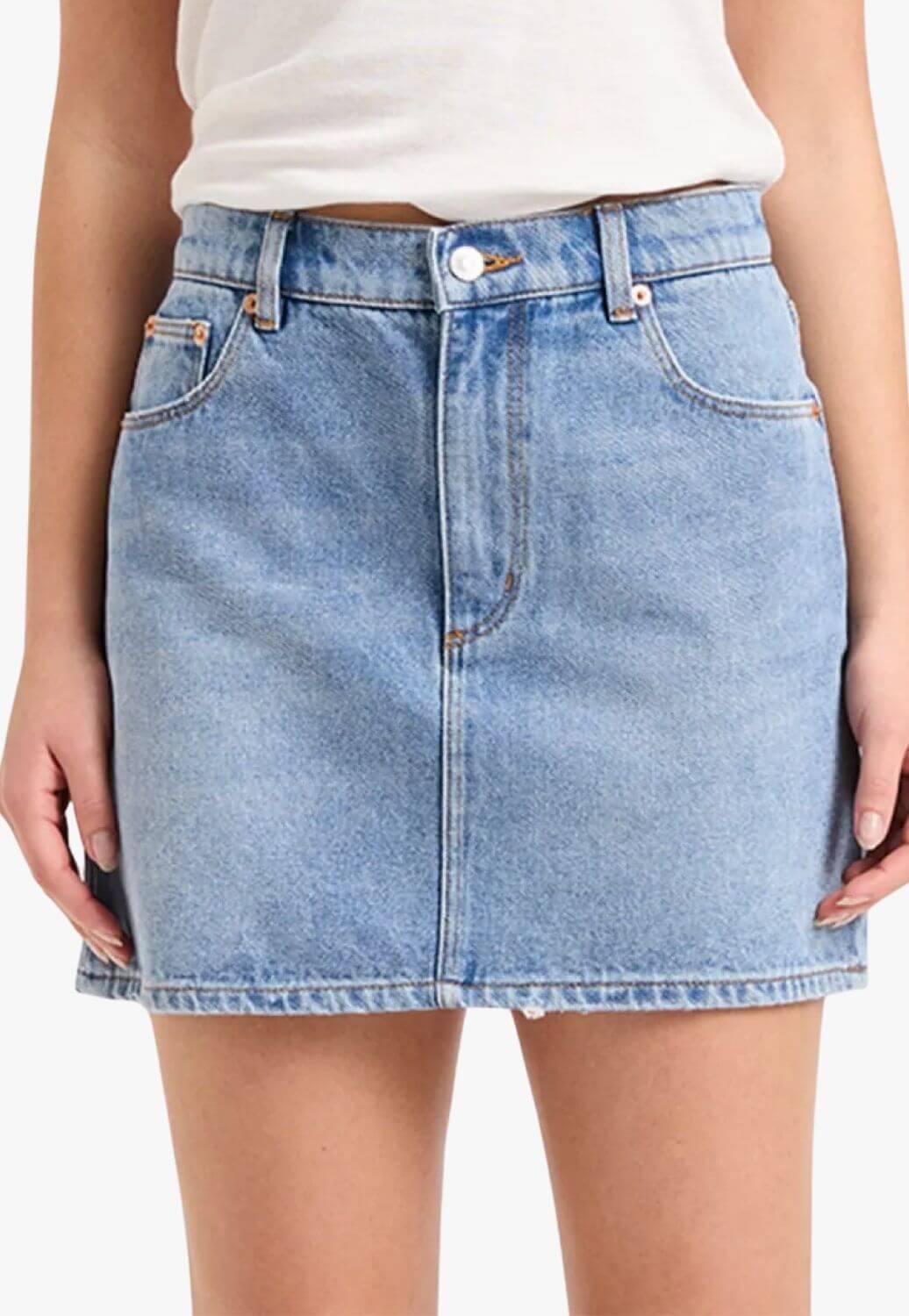 Rollas Womens 90S Relaxed Mini Skirt