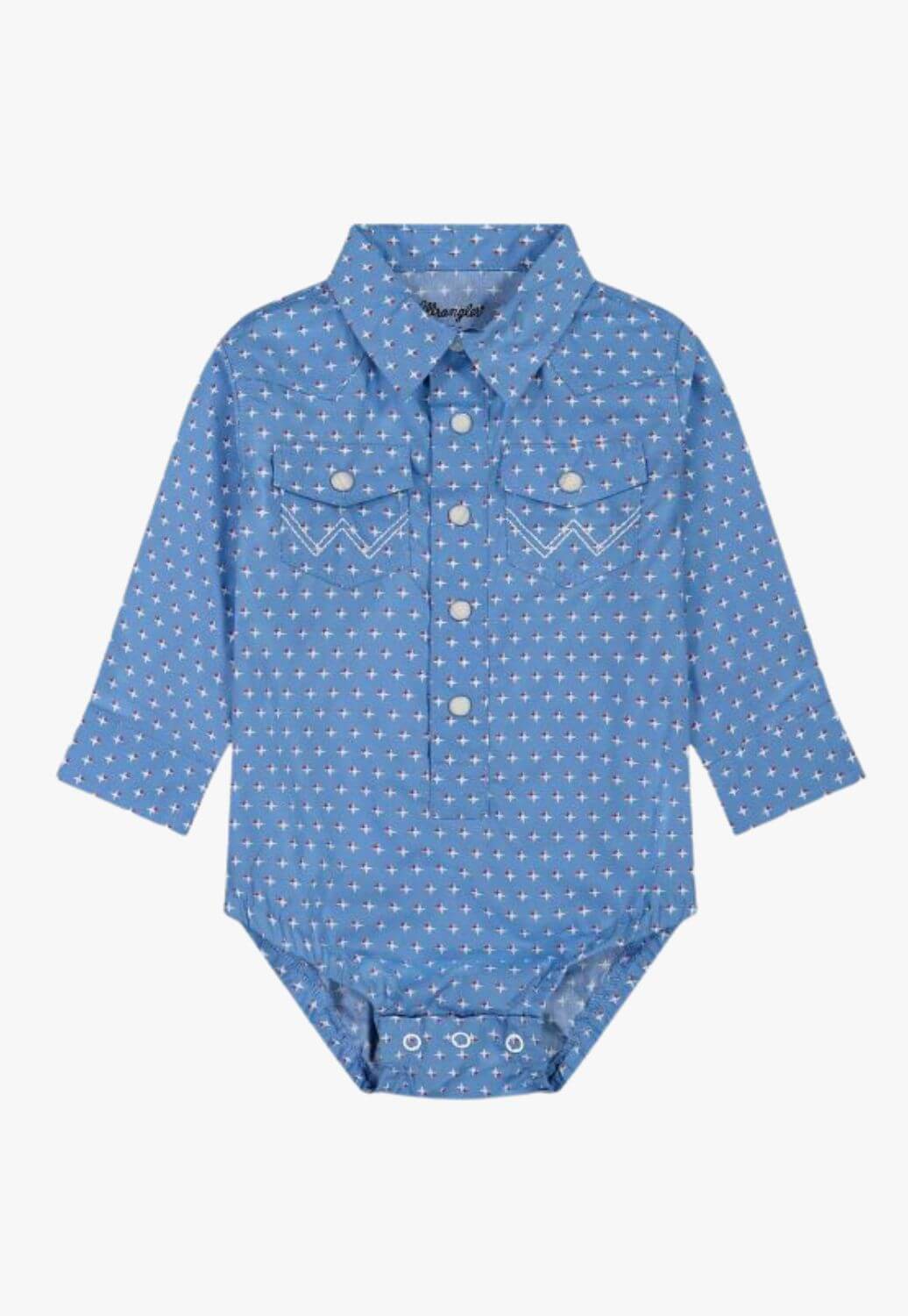Wrangler Baby Boy Long Sleeve Bodysuit